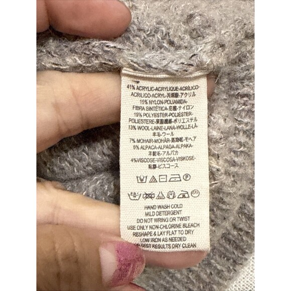 (W0) Free People Karina Faux Wrap Sweater M - Picture 12 of 14